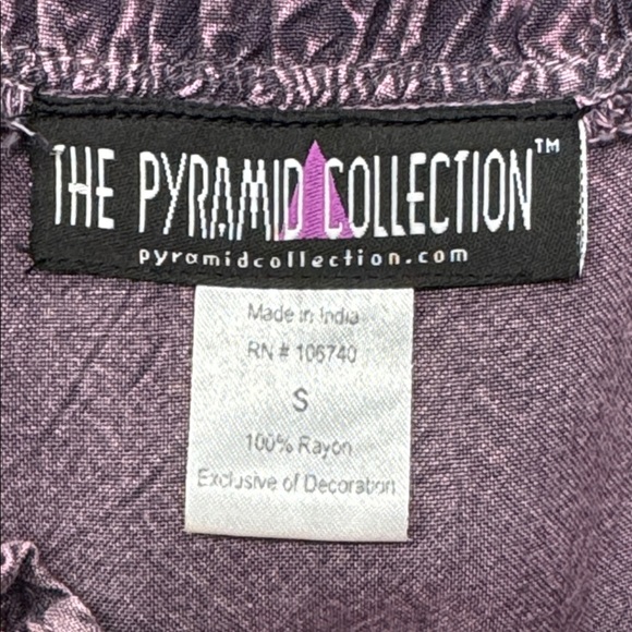 The Pyramid Collection. Sleeveless Bohemian Sleeveless Dress. Small - Picture 10 of 11